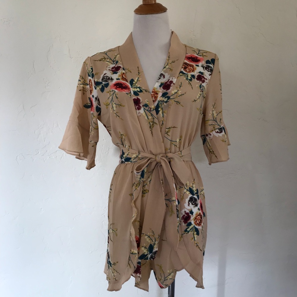 🔅SALE LAST ONE Romantic floral romper - Picture 4 of 7